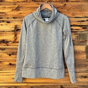 VICTORIA’S SECRET VSX SPORTS | Gray Cowl Neck Sweater S
